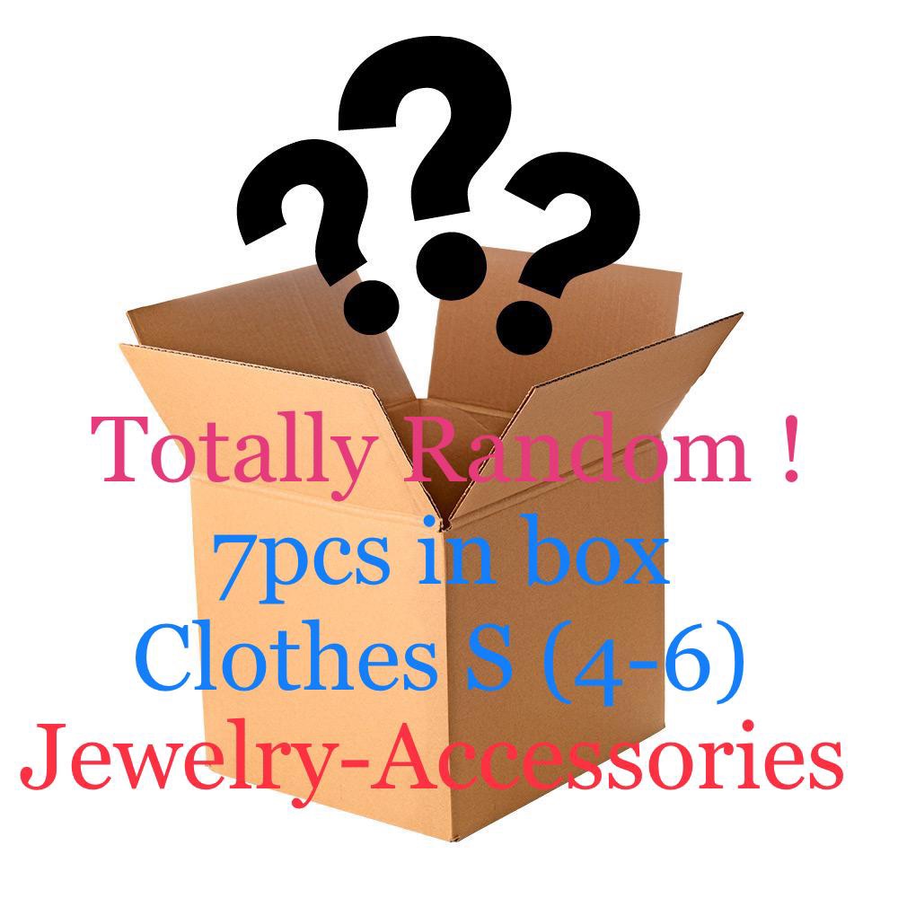 7pcs Mystery Box S (4-6)Clothes Jewelry Office